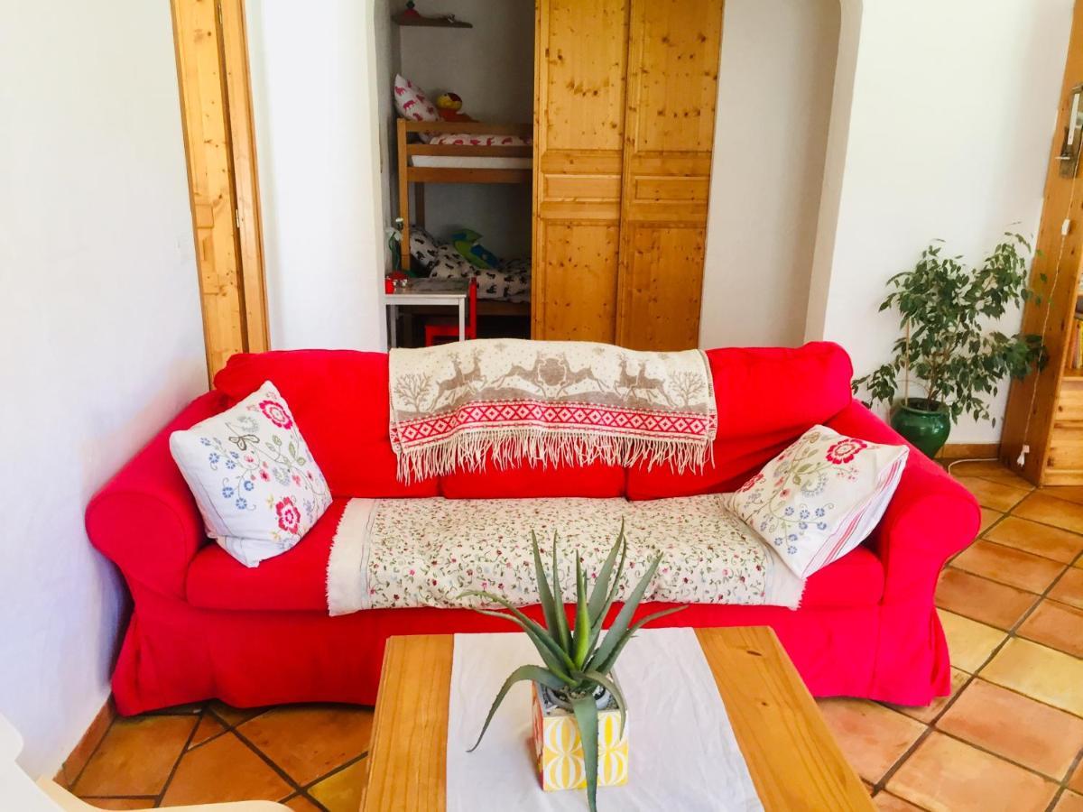Rez De Jardin De Chalet Bois , Calme Et Verdure ! Saint-Martin-Vésubie エクステリア 写真